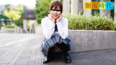 [노모] MUSUME-080224_01 In her school uniform - looking straight at the camera while being teased and made to cum all the time - (일본AV 무수정,노모,프리미엄 AV)